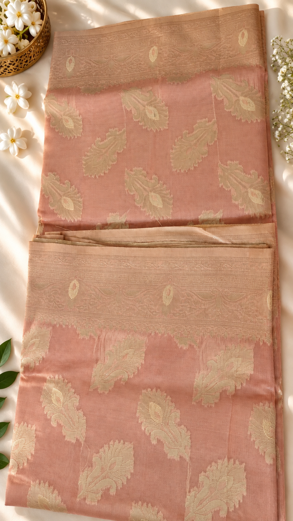 Dusty Rose peach Soft Silk